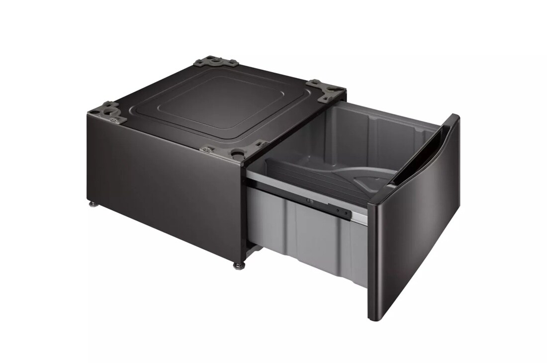 Laundry Pedestal – Black Steel