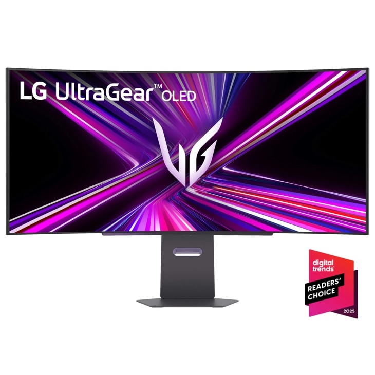 45 Inch UltraGear™ OLED WQHD 240Hz 0.03ms G-Sync Compatible 800R Curved Gaming Monitor 45GX900A-B