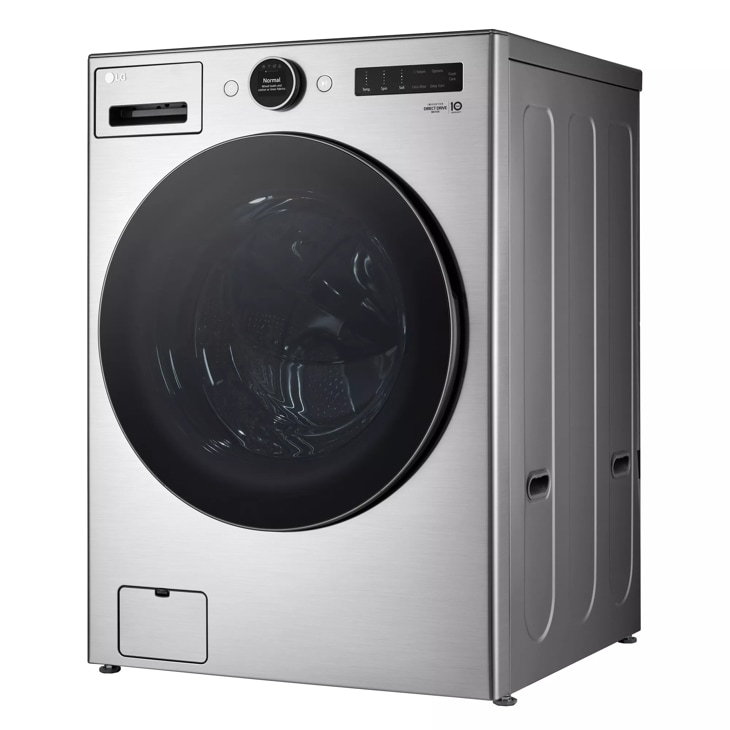 LG 7.4 Cu. Ft. Black Steel Front Load Gas Dryer, Yale Appliance