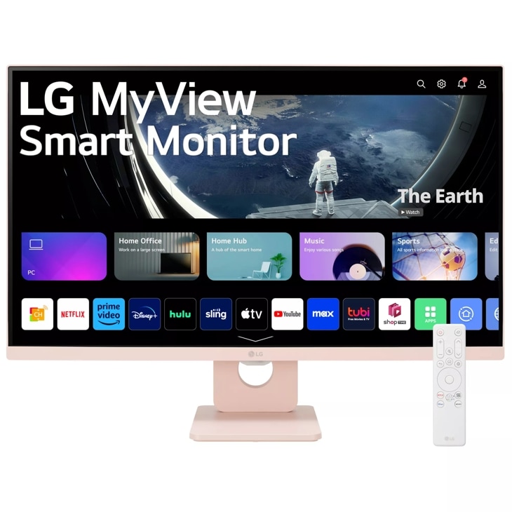 27" 4K UHD IPS MyView Smart Monitor with webOS and Built-in Speakers