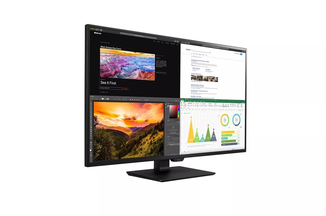 43” 4K UHD IPS USB-C HDR 10 Monitor