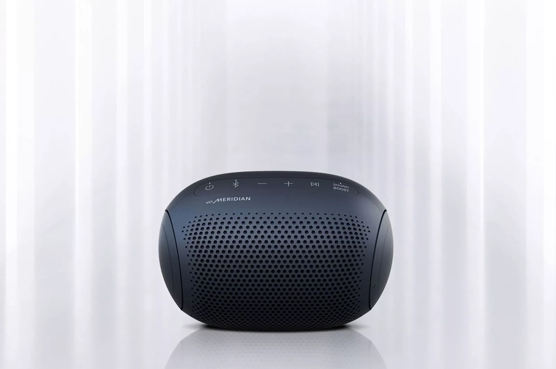 LG XBOOM Go P2 Double Pack Portable Wireless Bluetooth Speaker with  Microphone - Black