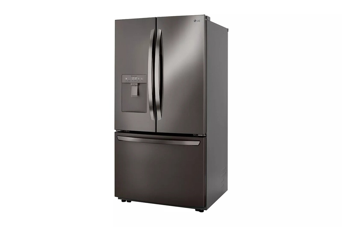 29 cu. ft. french door refrigerator right side angle view