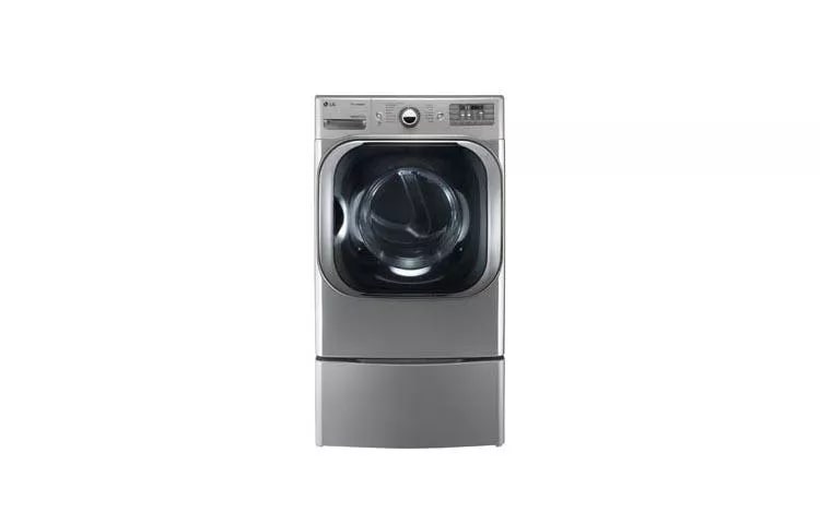 9.0 cu. ft. Mega Capacity Dryer with Steam™ Technology (Gas) LG laundry appliance product view 1