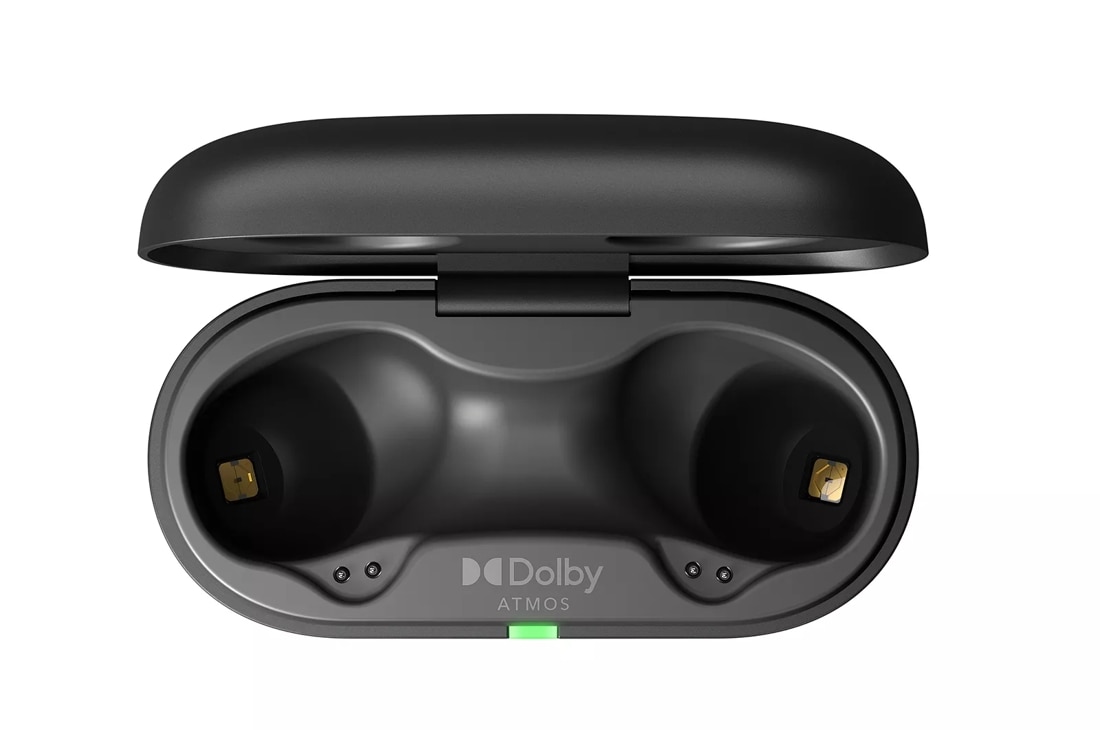 T80S Wireless Bluetooth Earbuds LG TONE Free® with Dolby Atmos®, Black