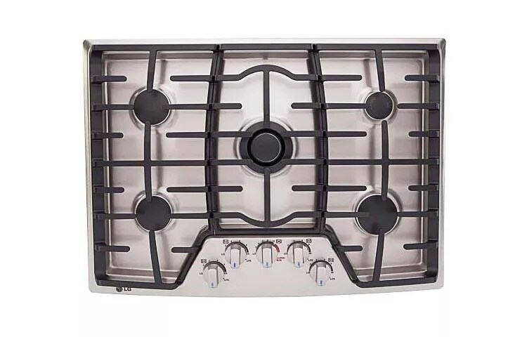 30” Gas Cooktop with the Professional Look of Stainless Steel