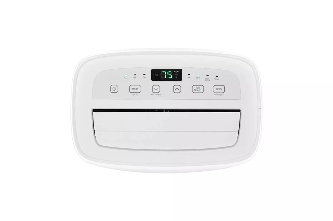 Lg portable air on sale conditioner and heater