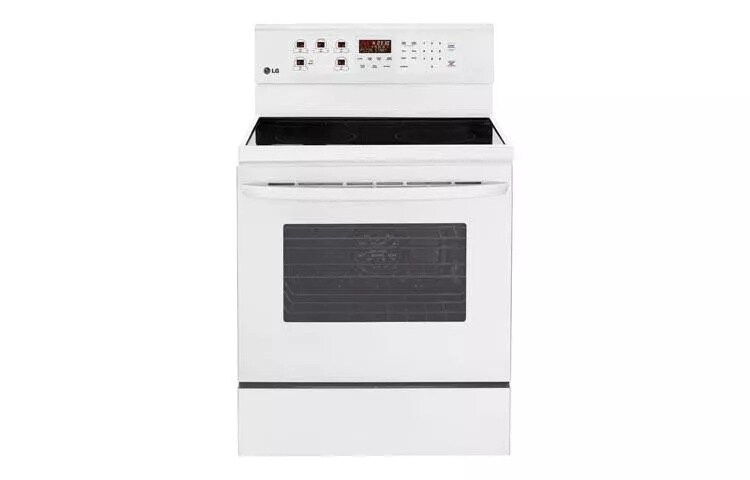 6.3 cu. ft. Capacity Electric Single Oven Range with Fan Convection
