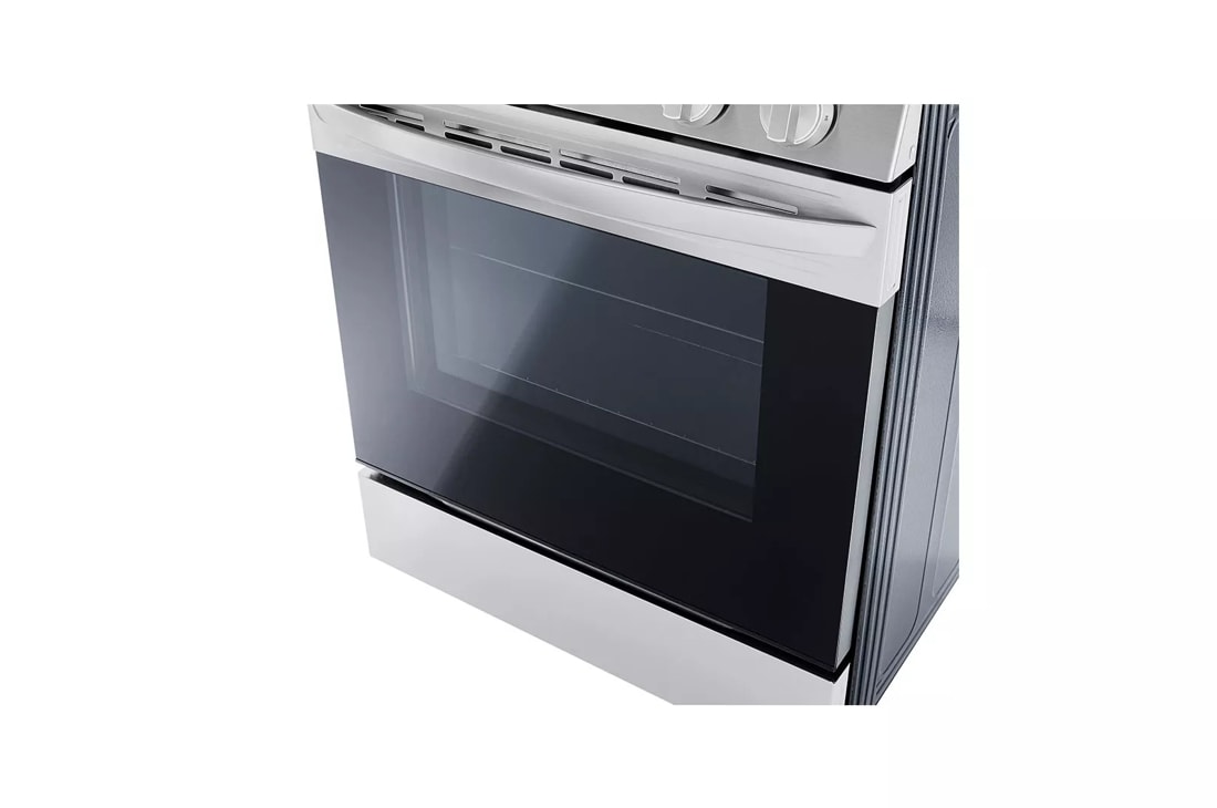 LG 5.8 Cu. Ft. Smart Wi-Fi Freestanding Gas Range in Black Stainless Steel