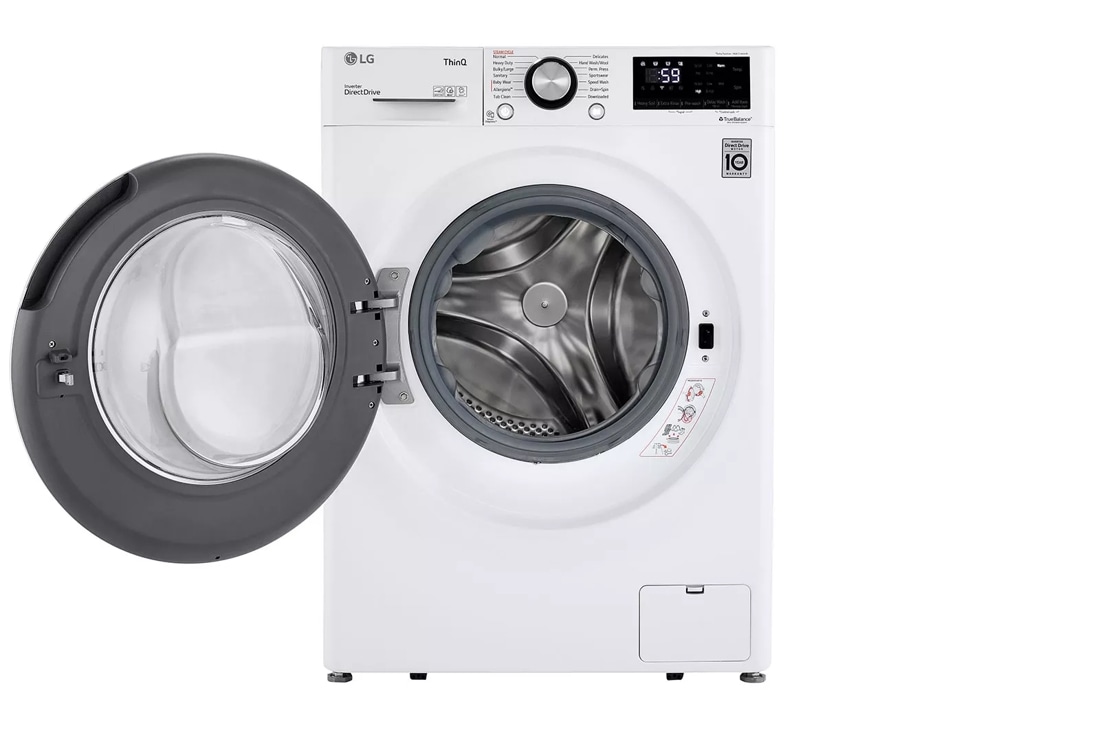 LG 2.4 Cu. ft. Graphite Steel Compact Front Load Washer & Dryer Combo