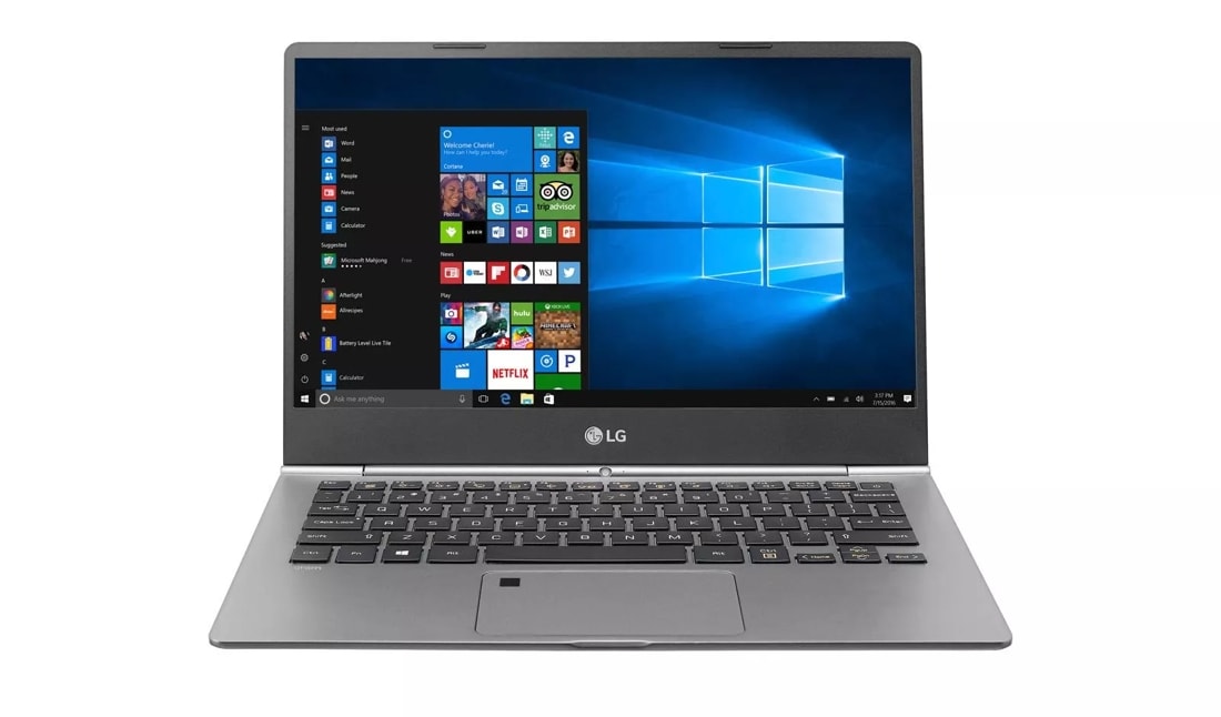 LG gram 13.3” Ultra-Lightweight Touchscreen Laptop with 8th Generation Intel® Core™ i7 processor