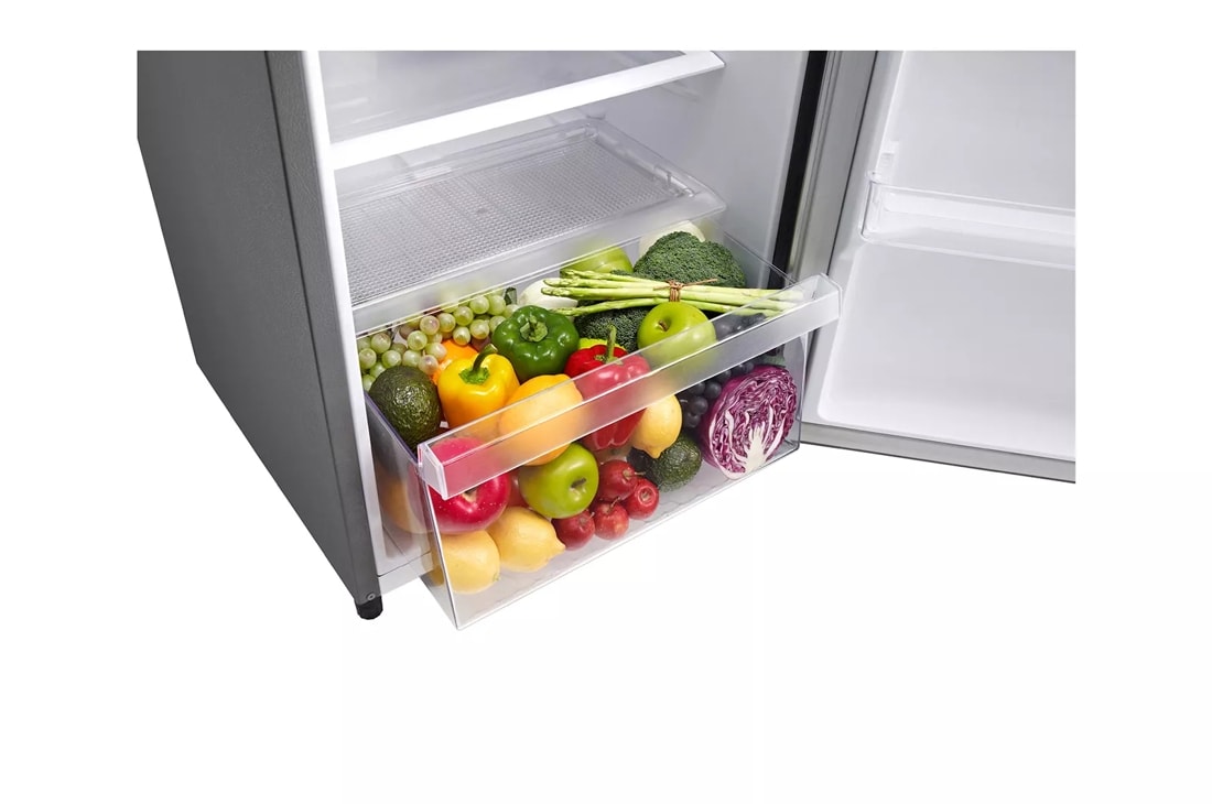 LG 6.6-cu ft Counter-depth Top-Freezer Refrigerator (Platinum Silver)  ENERGY STAR in the Top-Freezer Refrigerators department at