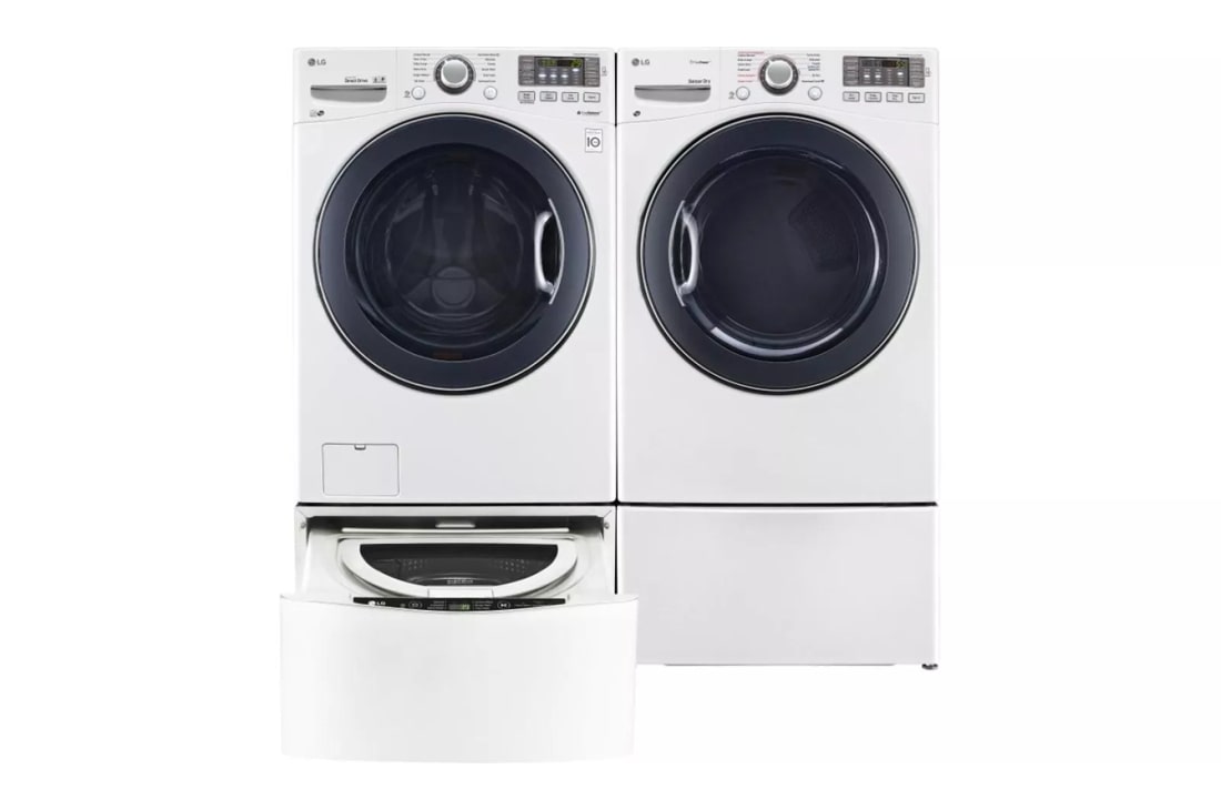 LG WM9000HWA_WD200CW: 6.2 Total Capacity LG TWINWash™ System with LG  SideKick™