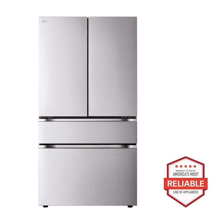 26 cu.ft. Counter-Depth MAX, 4-Door French Door Refrigerator with Full-Convert Drawer™ and Internal Ice and Water Dispenser
