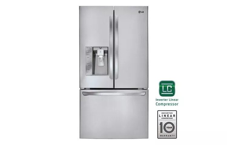 29 cu. ft. Ultra Capacity 3-Door French Door Refrigerator w/Dual Ice Makers