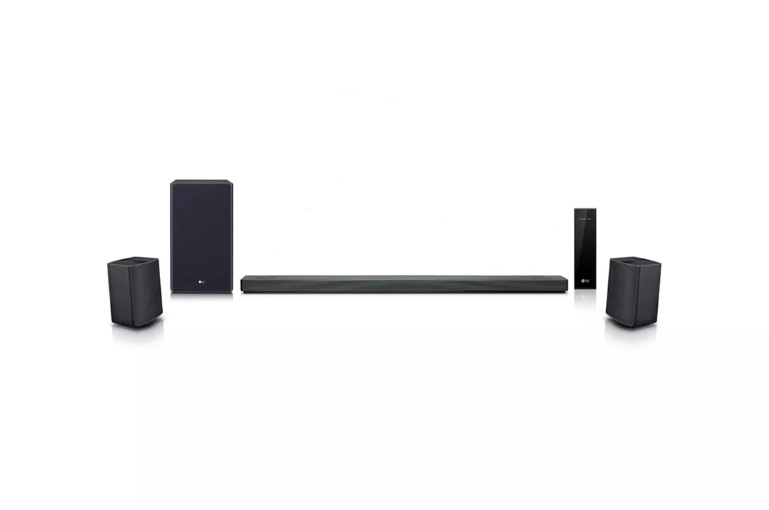 LG SL10RG 7.1.2 Channel High Res Audio Sound Bar with Surround Speakers