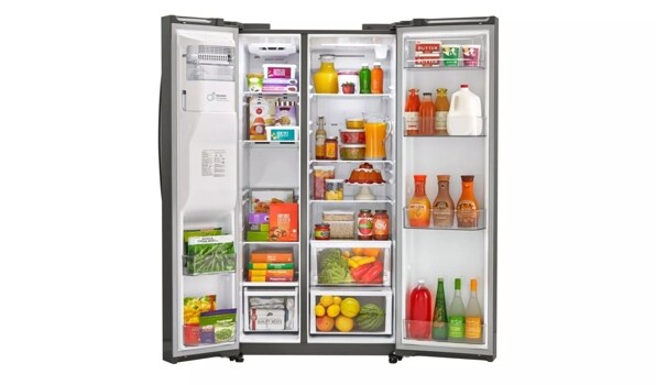 LG LSXS26336V: Ultra Capacity Side-By-Side Refrigerator | LG USA