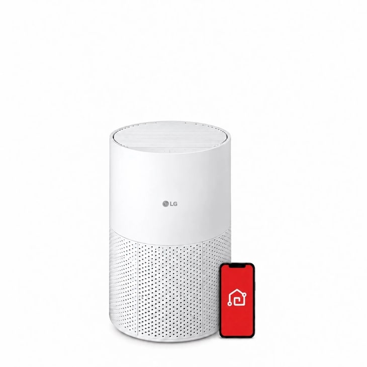 LG AS301GW10 Air Purifier with smartphone app control - Front View