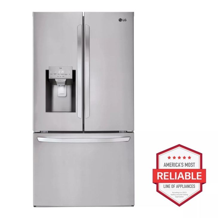 28 cu. ft. french door refrigerator front view 