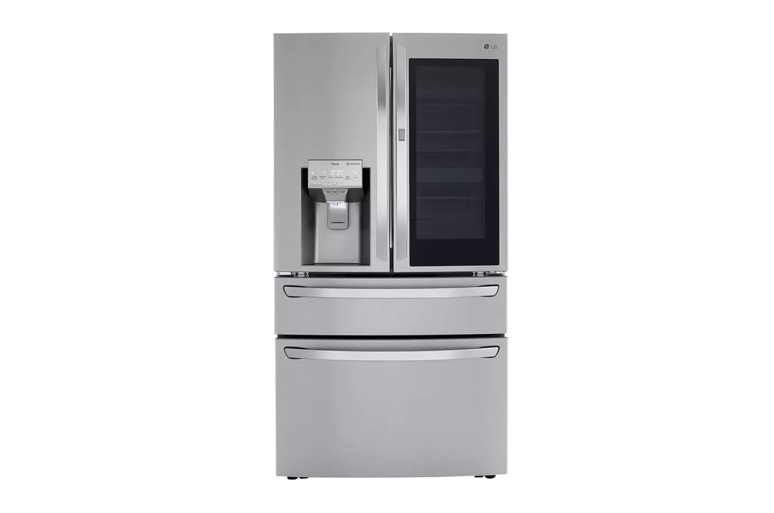 LG 27 cu. ft. Side by Side Smart Refrigerator with Insta View, Craft Ice in  PrintProof Black Stainless Steel LRSOS2706D - The Home Depot