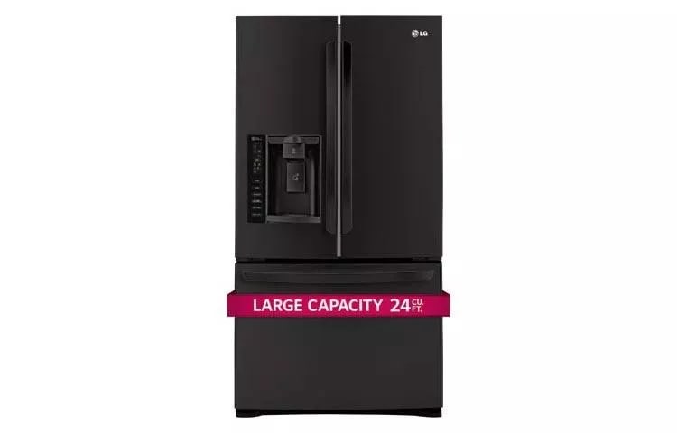 Ultra-Large Capacity 3 Door French Door Refrigerator with Smart Cooling