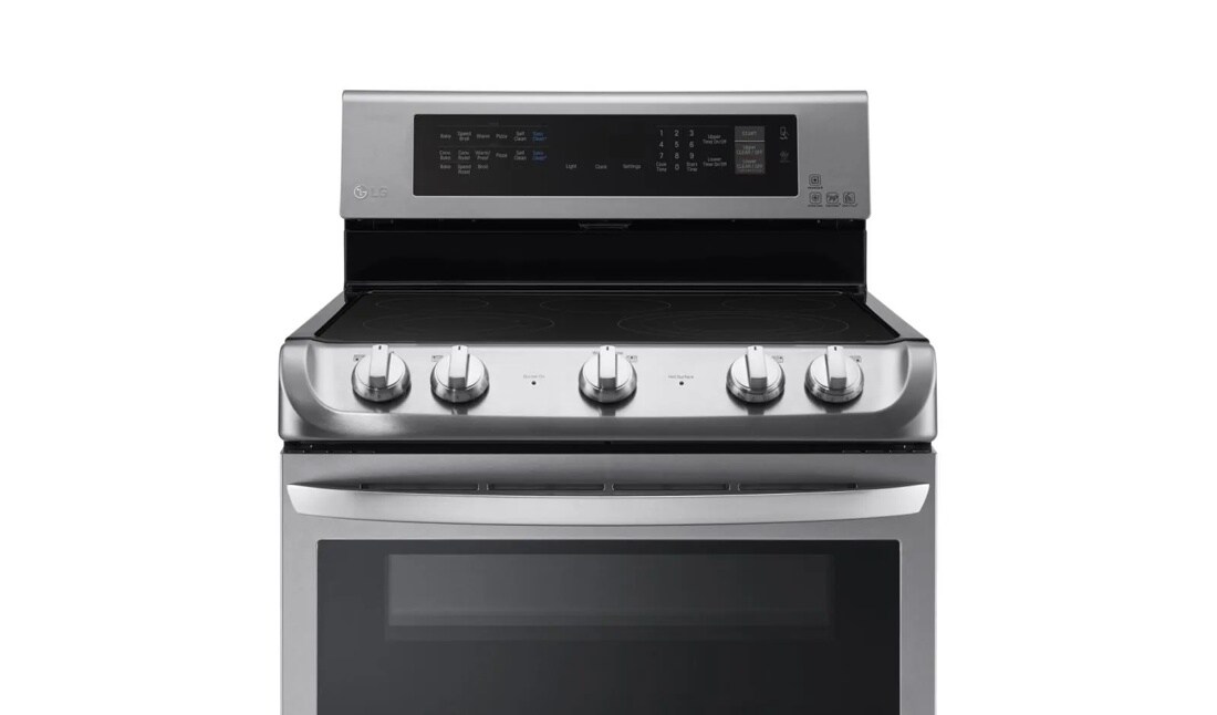7.3 cu. ft. Electric Double Oven Range with ProBake Convection®, EasyClean® and Infrared Heating™ System LDE4415ST