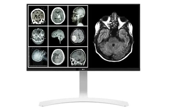 27HJ712C-W Product Gallery Image Front view with X-ray