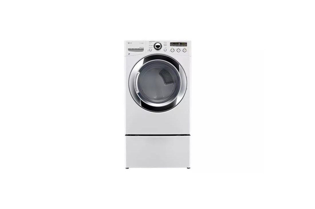 LG DLEX3250W 27 Inch Front-Load Electric Dryer with 7.3 cu. ft