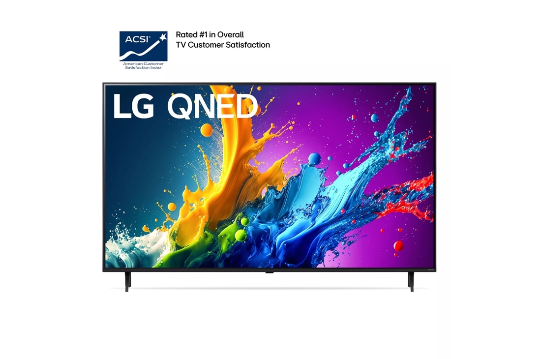 LG 55 Inch Class QNED80T Series 4K QNED TV with webOS 24