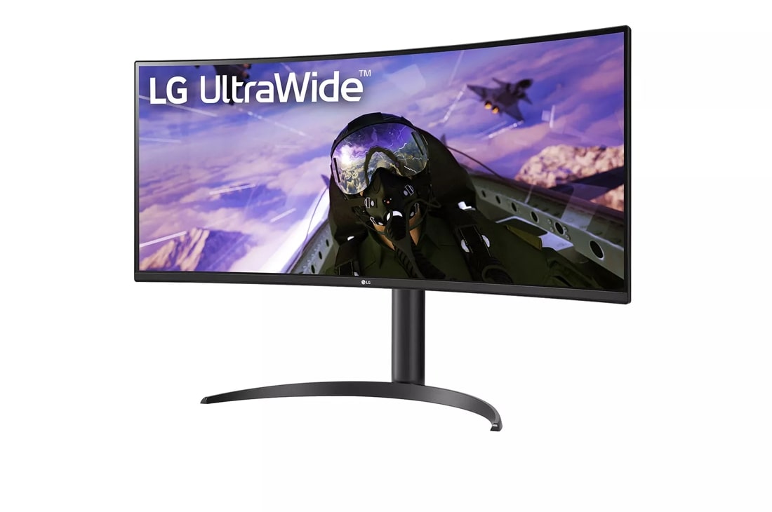 LG 34WR50QC-B 34 WQHD FreeSync Curvo Monitor