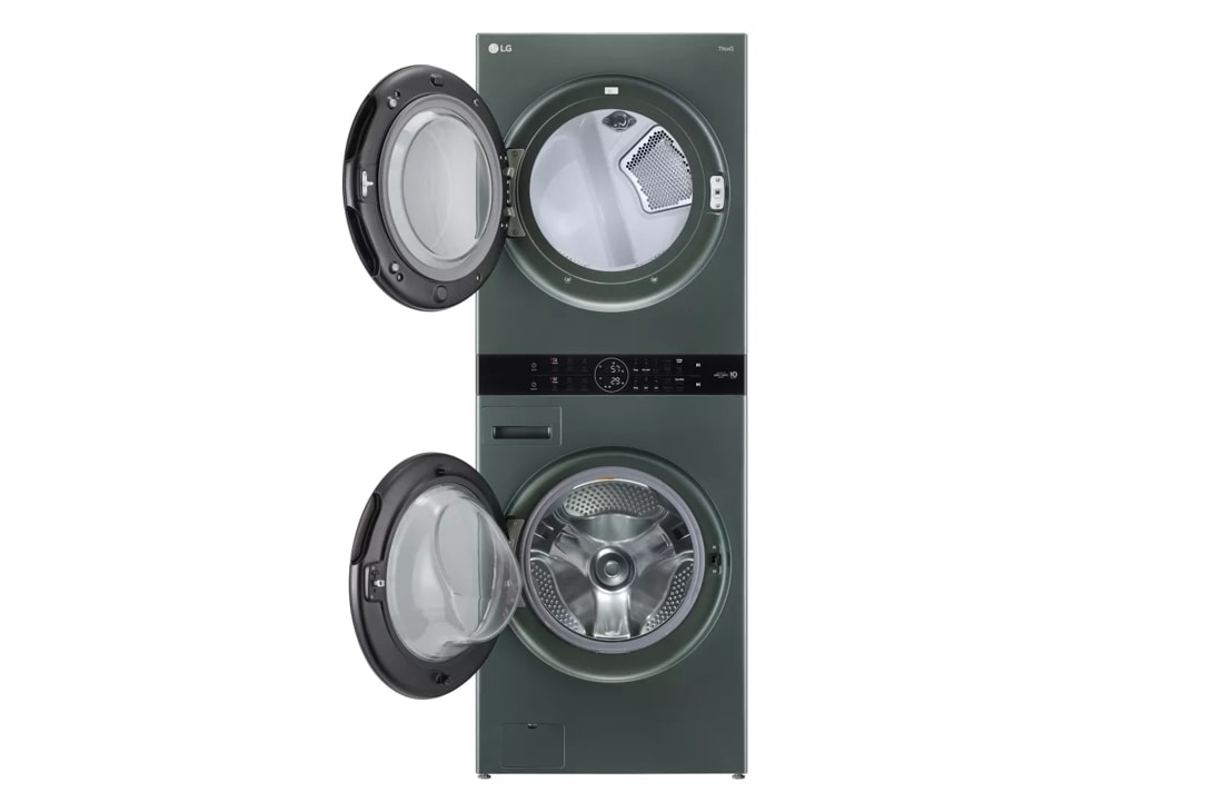 LG WKEX200HBA Single Unit Front Load LG WashTower™ with Center