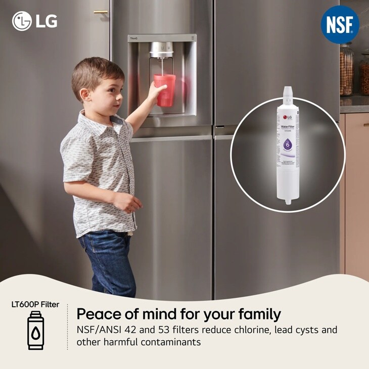 LG LT600P - 6 Month / 300 Gallon Capacity Replacement Refrigerator Water Filter 