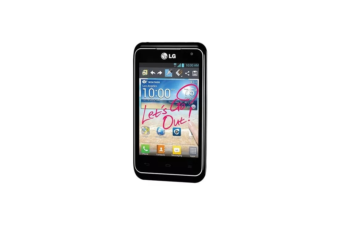 LG Android Motion 4G, MS770 for metroPCS in Black
