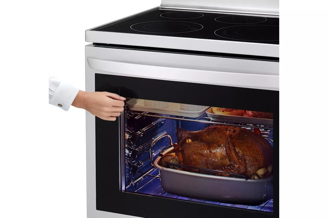 LSEL633CF by LG - 6.3 cu ft. Smart Electric Slide-in Range with Convection,  Air Fry & EasyClean®