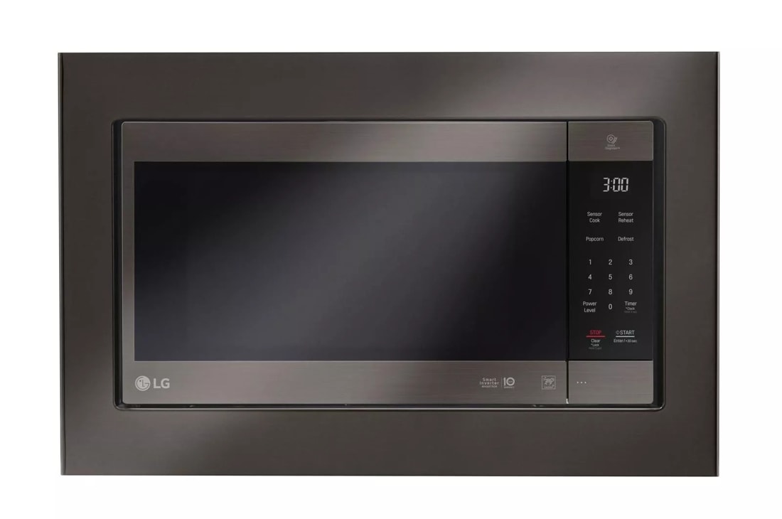 Trim kit deals microwave oven