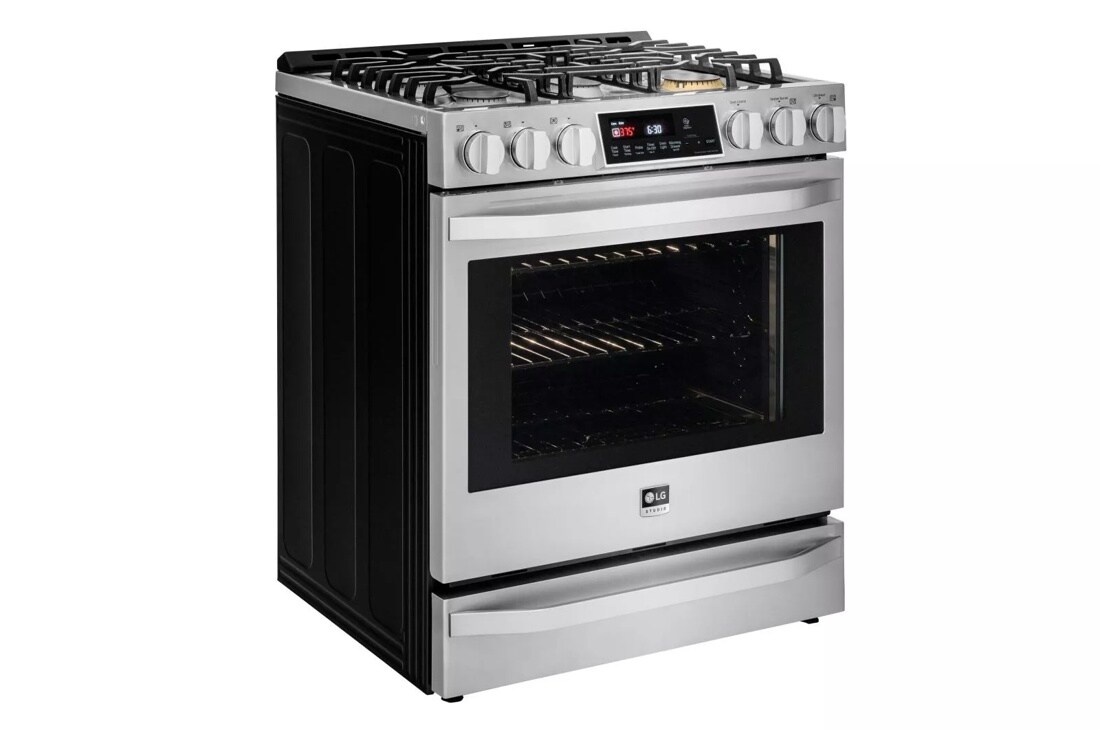 LG STUDIO 6.3 cu. ft. Smart wi-fi Enabled Gas Slide-in Range with ProBake Convection®