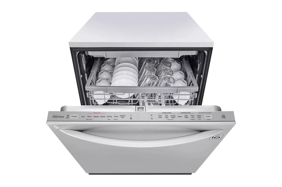 Top Control Smart wi-fi Enabled Dishwasher with QuadWash™ and TrueSteam®