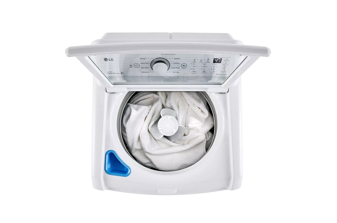 WT6105CW LG Appliances 4.1 cu. ft. Top Load Washer with 4-Way Agitator® and  TurboDrum™ Technology