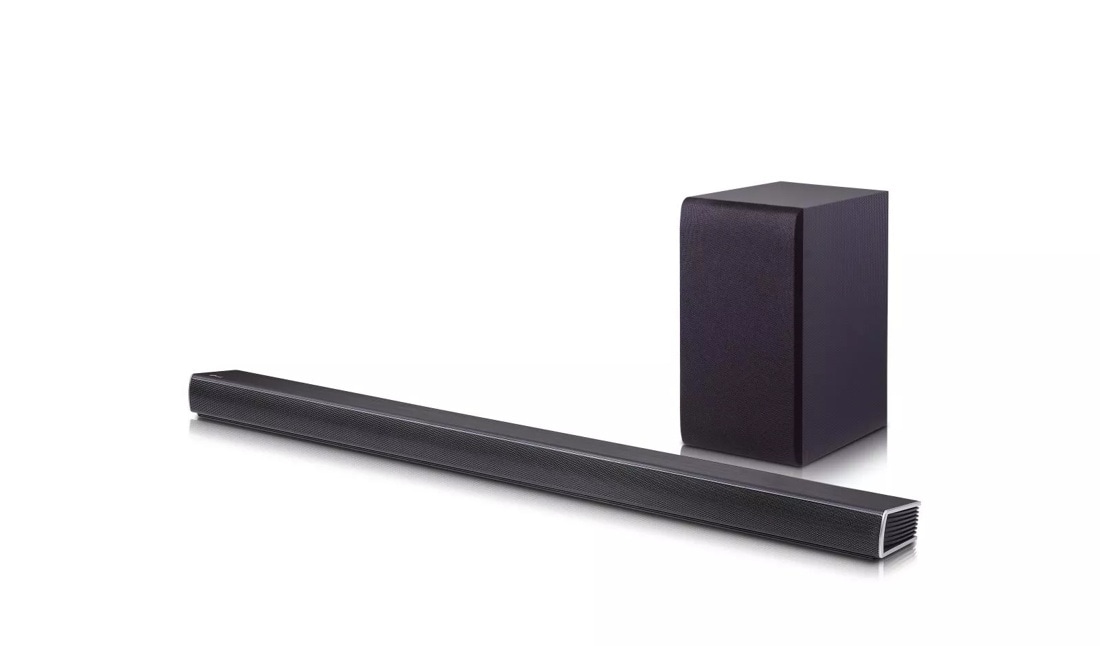 320W 2.1ch Sound Bar with Wireless Subwoofer and Bluetooth® Connectivity
