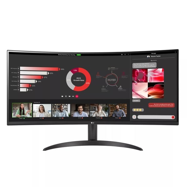 34"" Curved UltraWide™ WQHD HDR 10 100Hz Monitor with AMD FreeSync™ Premium