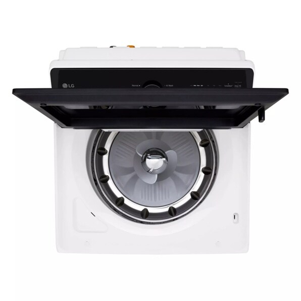 トップス lg LG 5.3 cu. ft. SMART Top Load Washer in Alpine White with