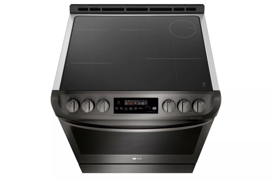 LG LRE3061BD: 6.3 cu. ft. Electric Single Oven Range with EasyClean®