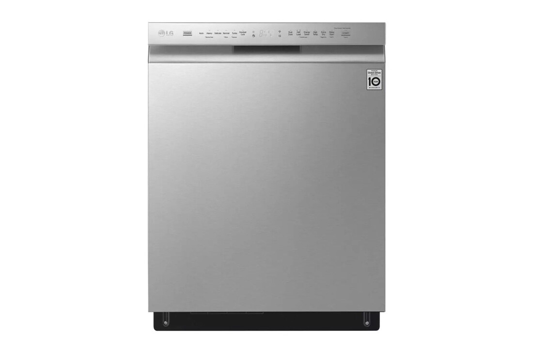 Front view of the Front Control Smart wi-fi Enabled Dishwasher with QuadWash™ - LDF5678SS. 