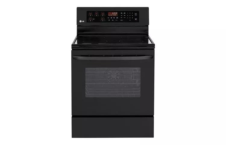 6.3 cu. ft. Capacity Electric Single Oven Range with Fan Convection LG range product view 1