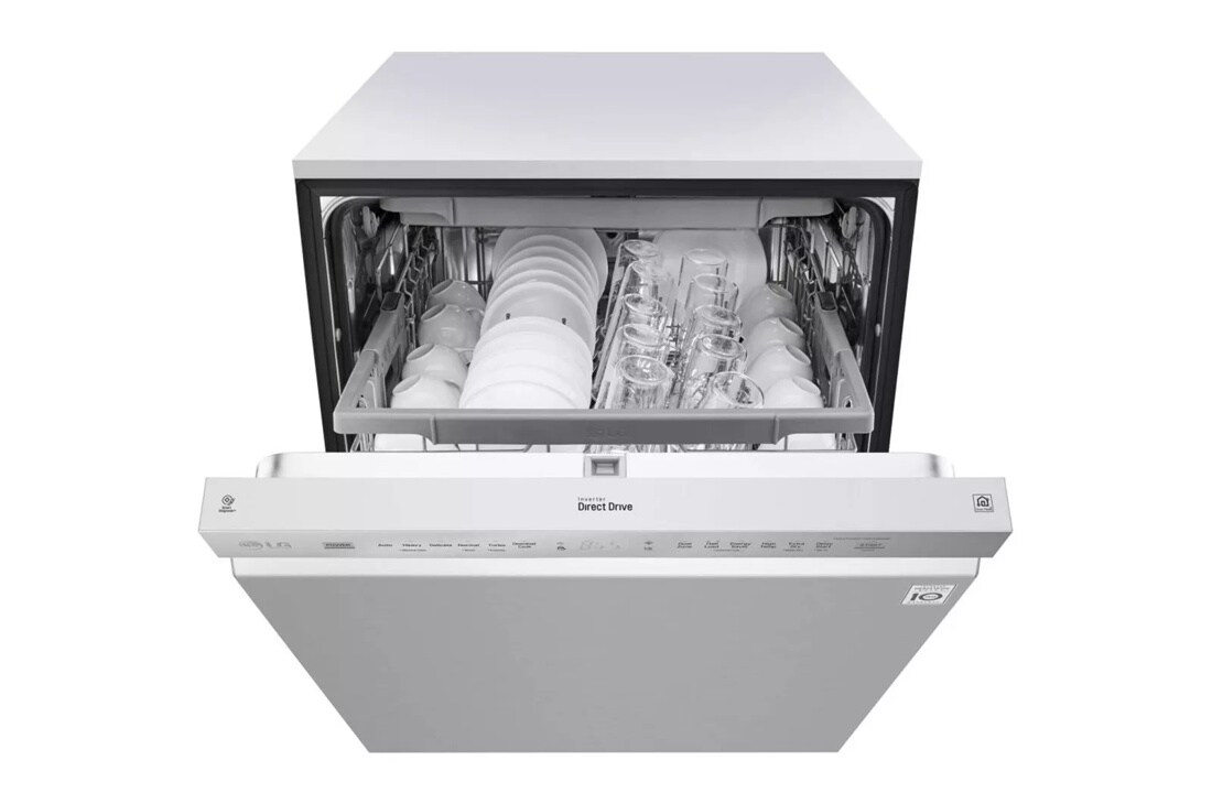 Front Control Smart wi-fi Enabled Dishwasher with QuadWash™