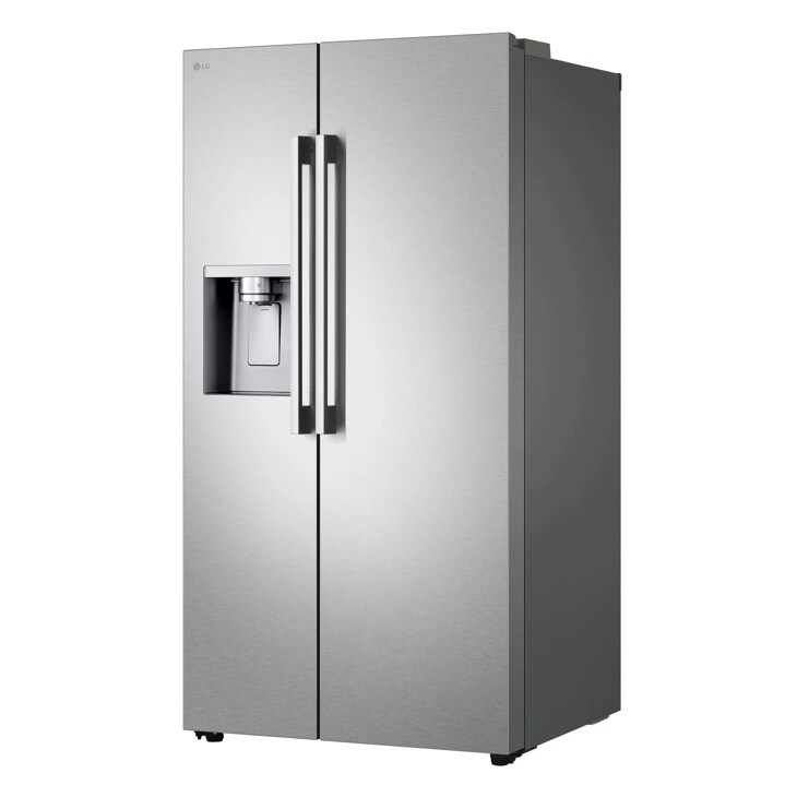27 cu. ft. Smart Side-by-Side Refrigerator with Smooth Touch Ice & Water Dispenser