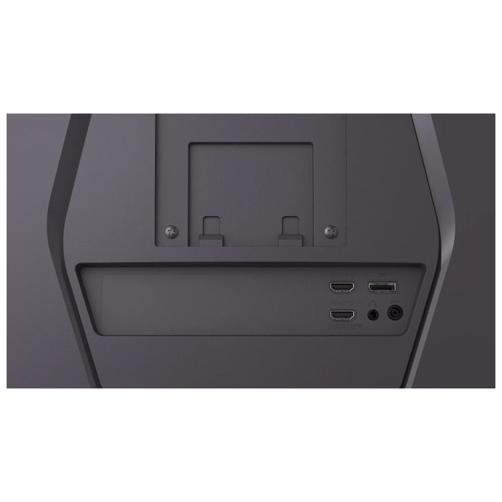 LG 27G640A-B 27 Monitor – Back View with Ports