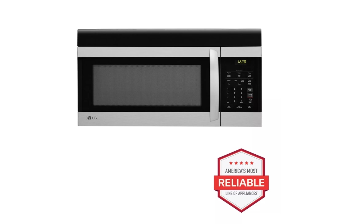 LG LMV1760ST 1.7 cu. ft. Over-the-Range Microwave Oven with EasyClean®