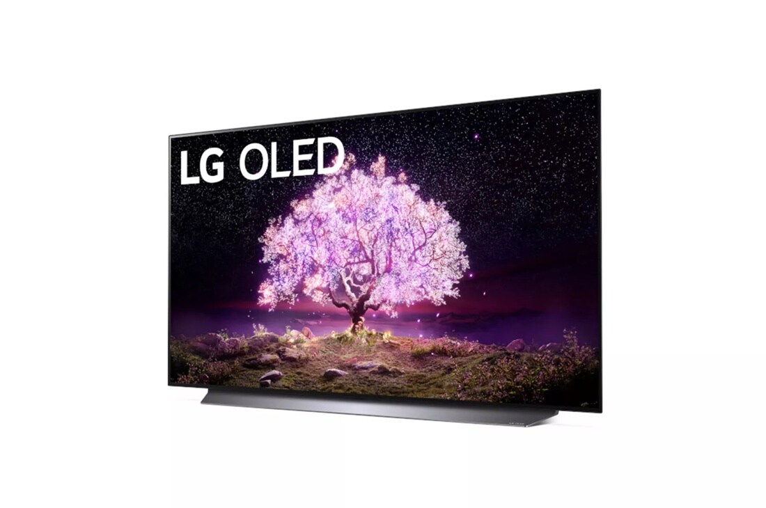 LG C1 48 inch Class 4K Smart OLED TV w/AI ThinQ® (48.2” Diag.)