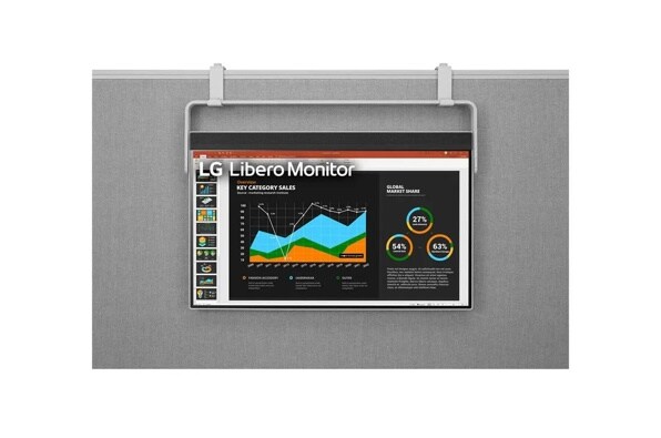 LG Libero Monitor 27BQ70QC-S PCモニター 27bq70qc-s | 27-inch QHD Libero Monitor with Detachable Full